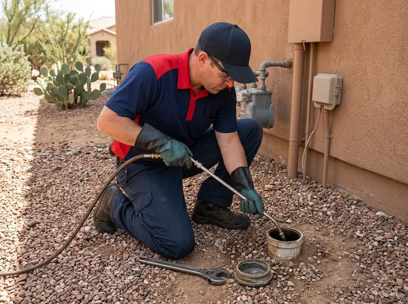 Sewer Cockroach Drain and Cleanout Defense in Tucson, AZ